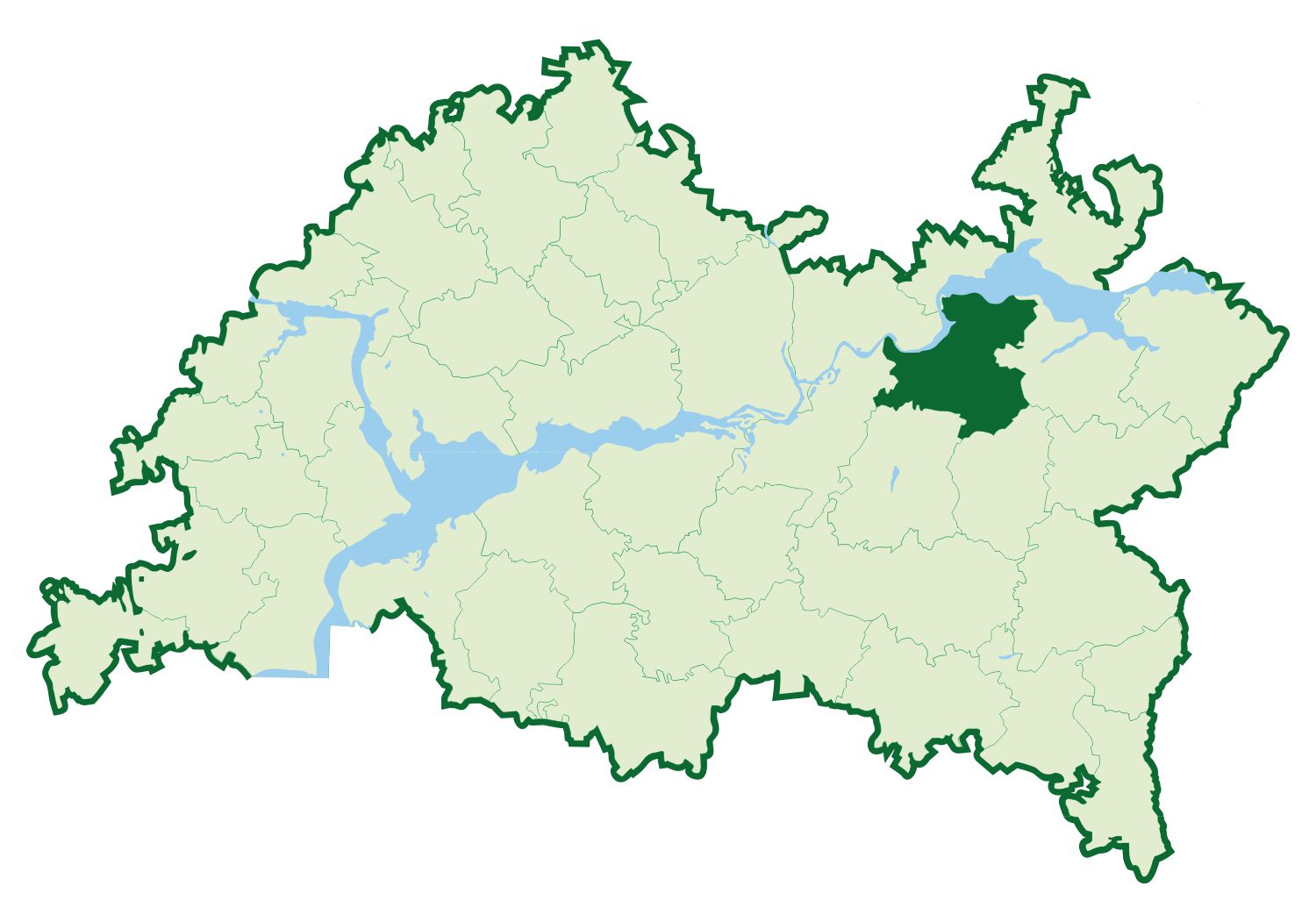 Кадастровая карта тукаевского района