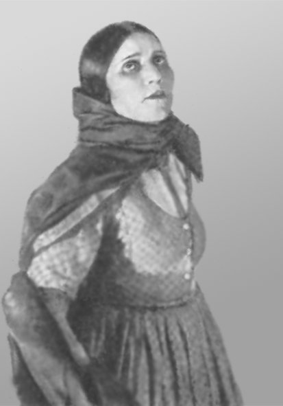 М.Й. Даутова Севиль ролендә (Җ.Җаббарлының шул исемдәге пьесасы)