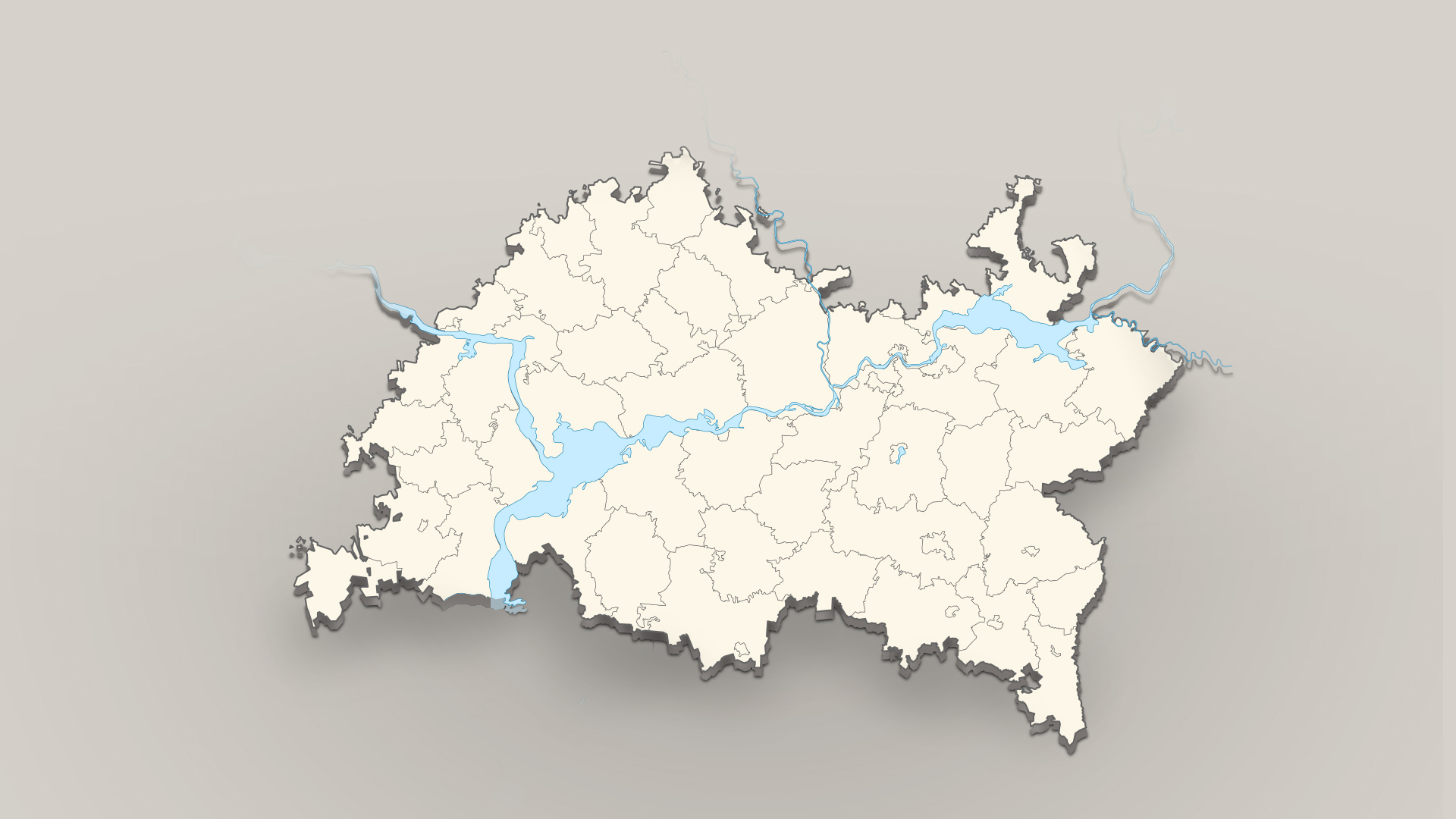 Границы татарстана на карте