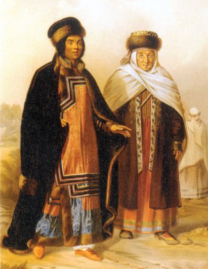 национальный костюм сибирских татар